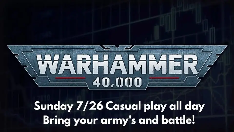 Warhammer Casual play day 
