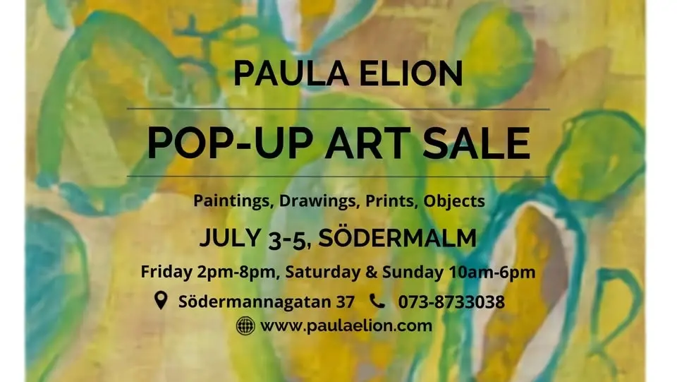 Pop-up Art Sale