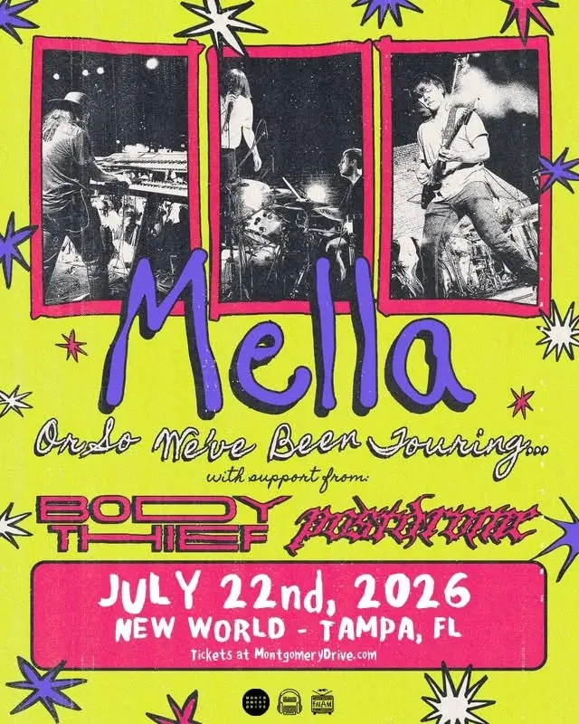 Mella with Body Thief and Postdrome at New World - Tampa, FL