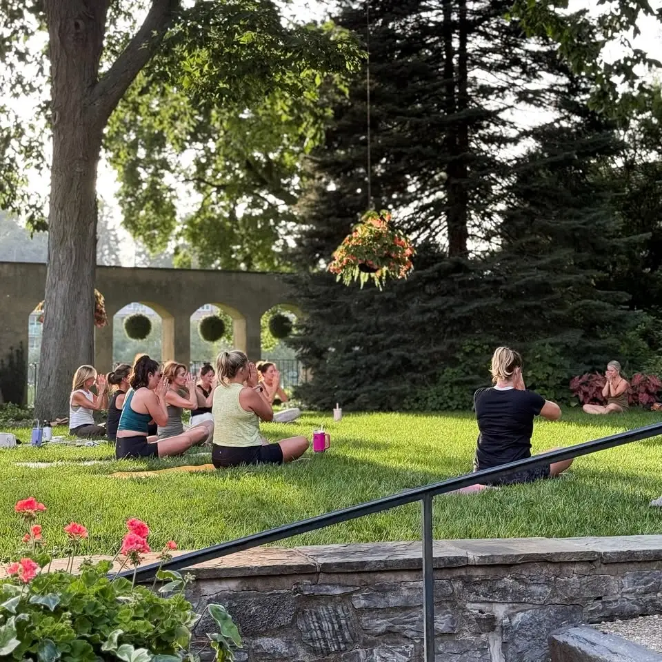 Yoga On The Lawn