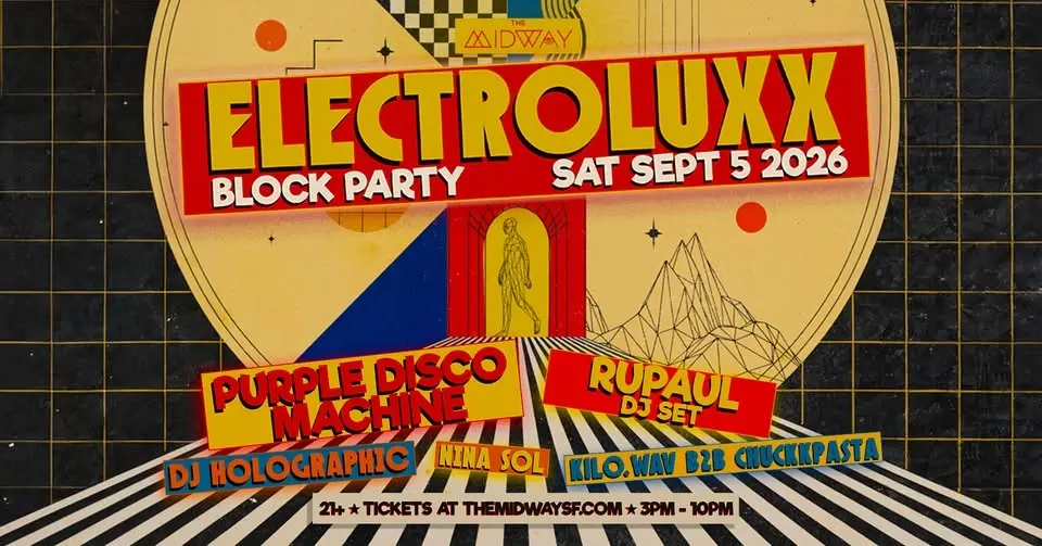 Electroluxx Block Party: Purple Disco Machine, RuPaul + MORE