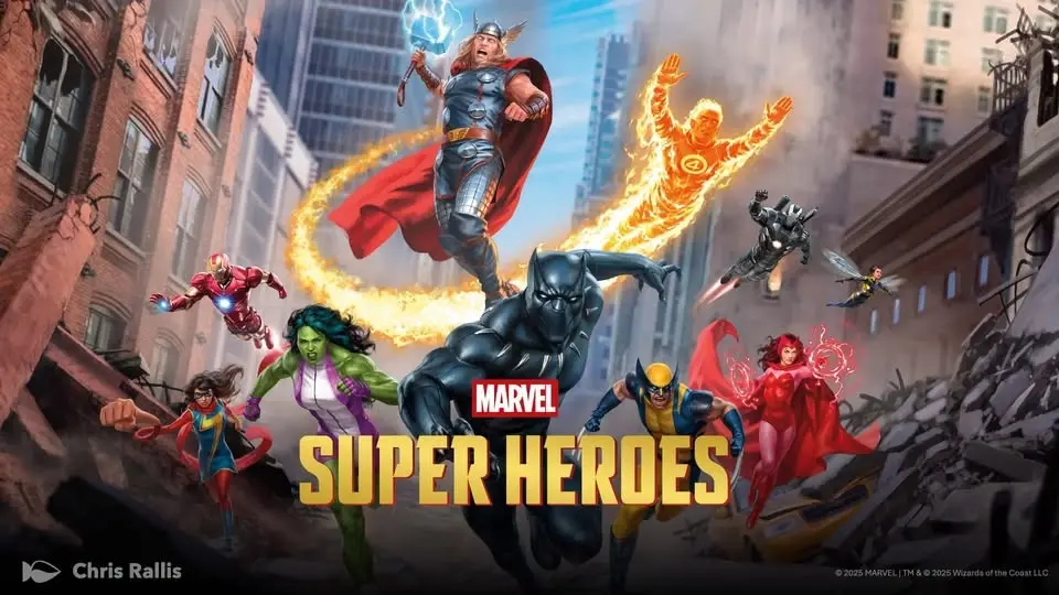 Magic Marvel Super Heroes Draftpremiär!