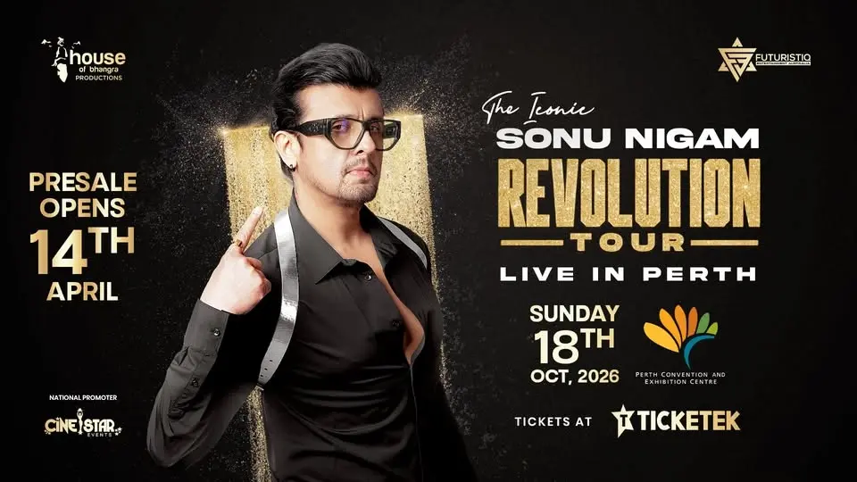 Sonu Nigam | Revolution Tour 2026 | Live in Perth