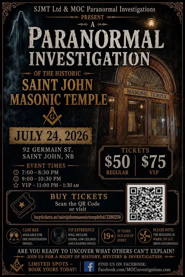 Paranormal Investigation of the Saint John Masonic Temple