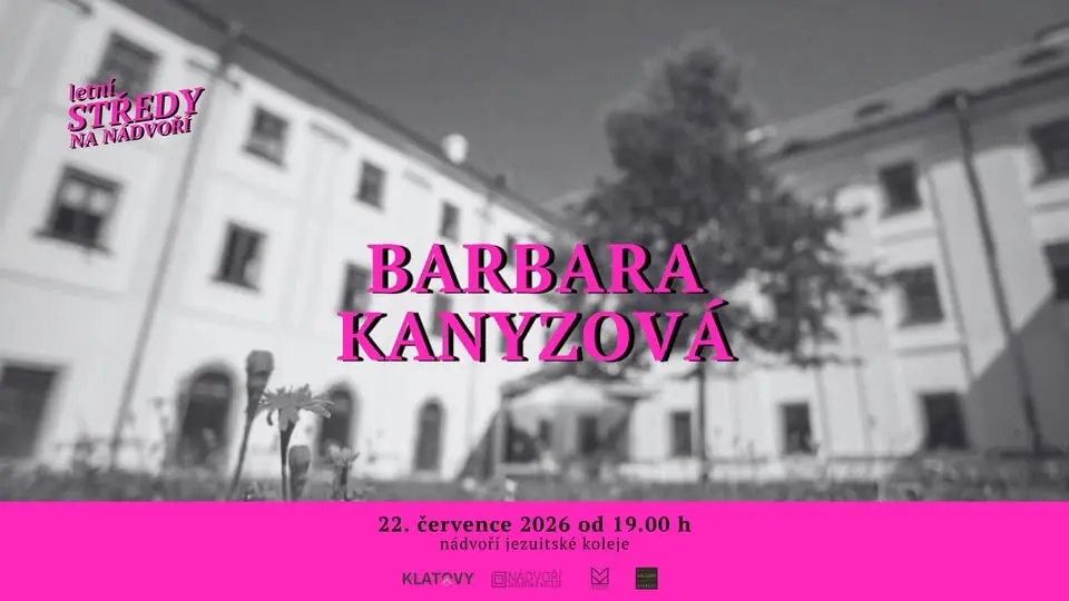 Barbara Kanyzová na nádvoří
