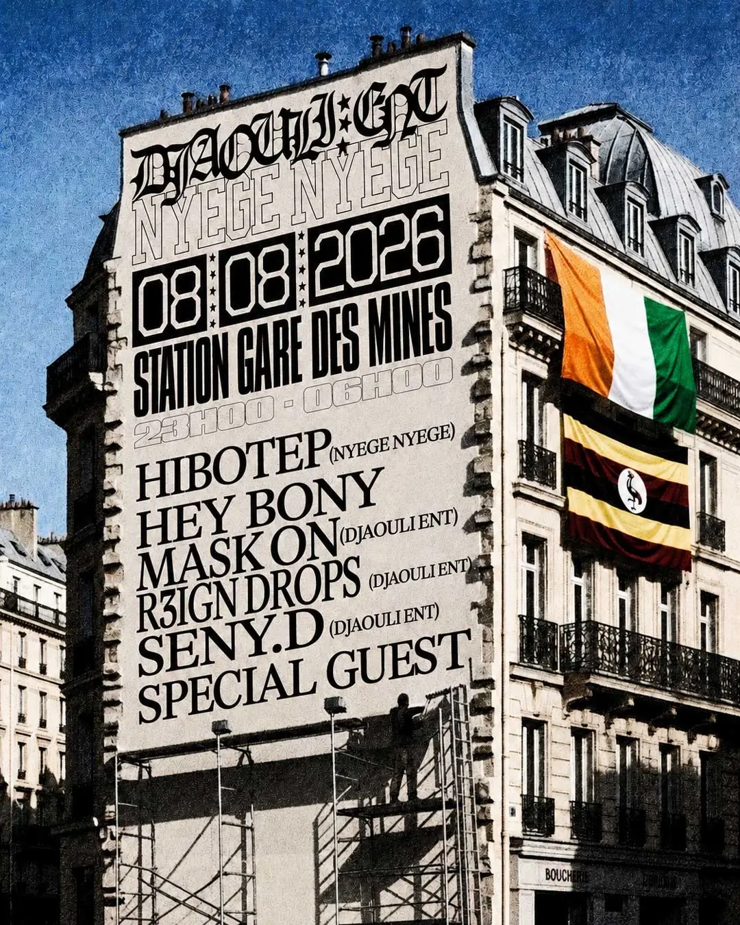 DJAOULI ENT x NYEGE NYEGE A PARIS