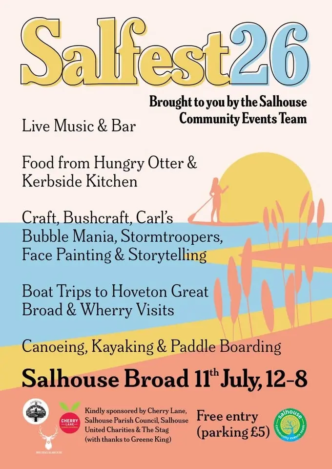 SalFest 2026 @ Salhouse Broad