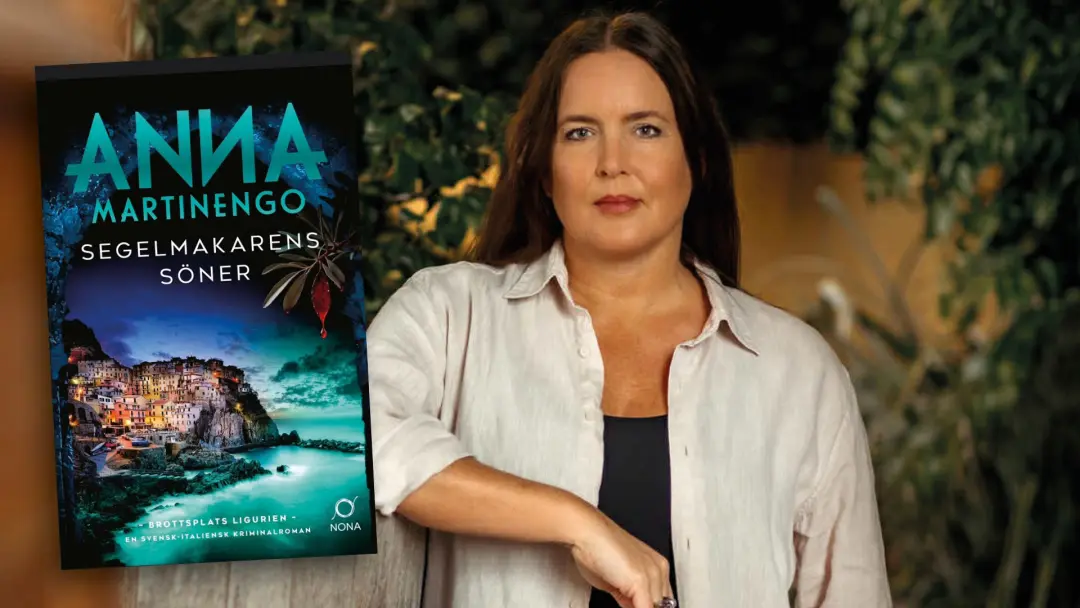 Författarbesök: Anna Martinengo - Brottsplats Ligurien
