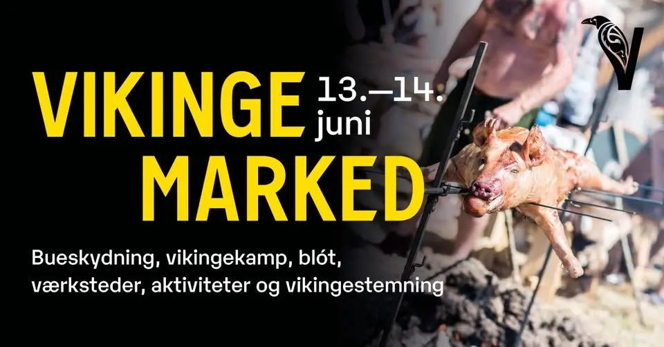 Vikingemarked på Vikingeborgen Borgring