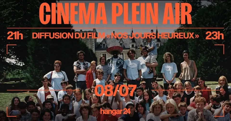 🎬 CINÉMA EN PLEIN AIR — HANGAR 24 🎬