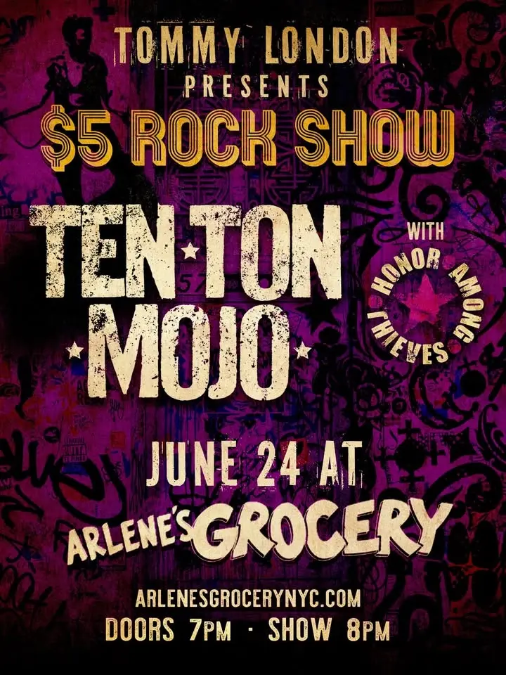 TEN TON MOJO Live at Arlene's Grocery