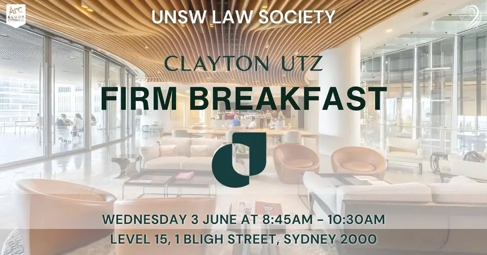 Clayton Utz Firm Breakfast