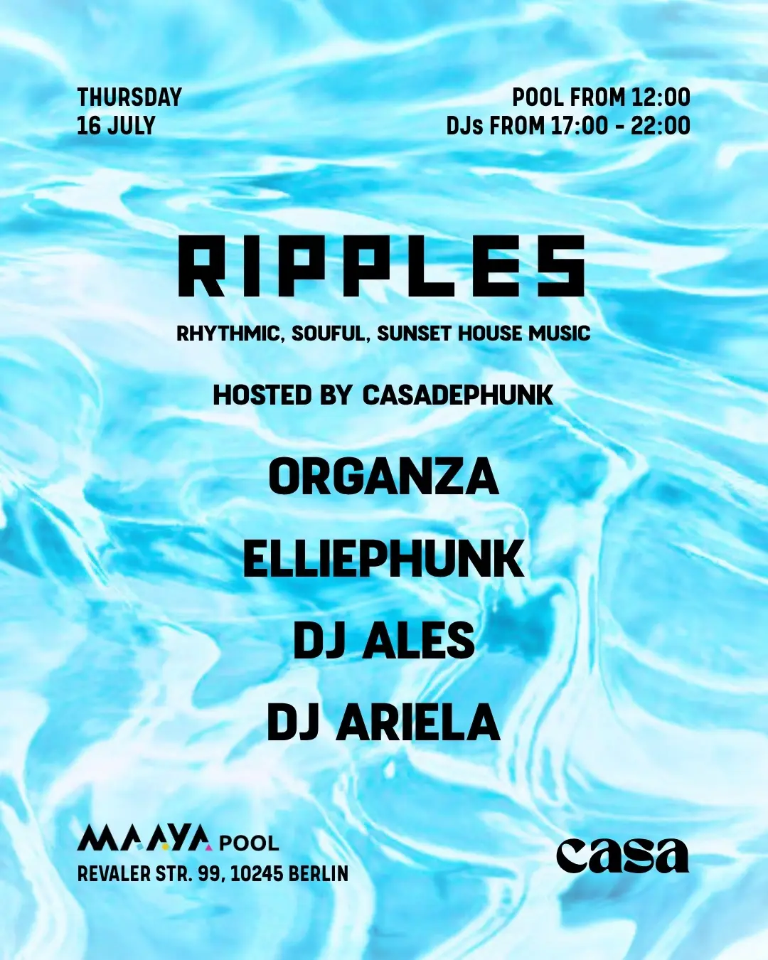 RIPPLES with CASADEPHUNK