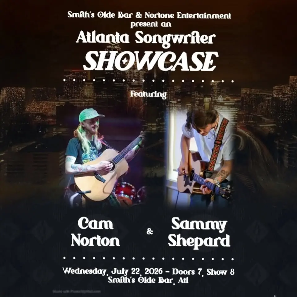 SOBATL and Norton Entertainment Present Cam Norton and Sammy Shepard