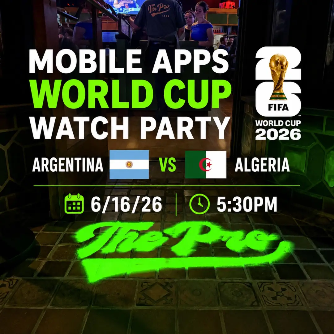 β½π¦π· Mobile Apps World Cup Watch Party #2 π¦π·β½