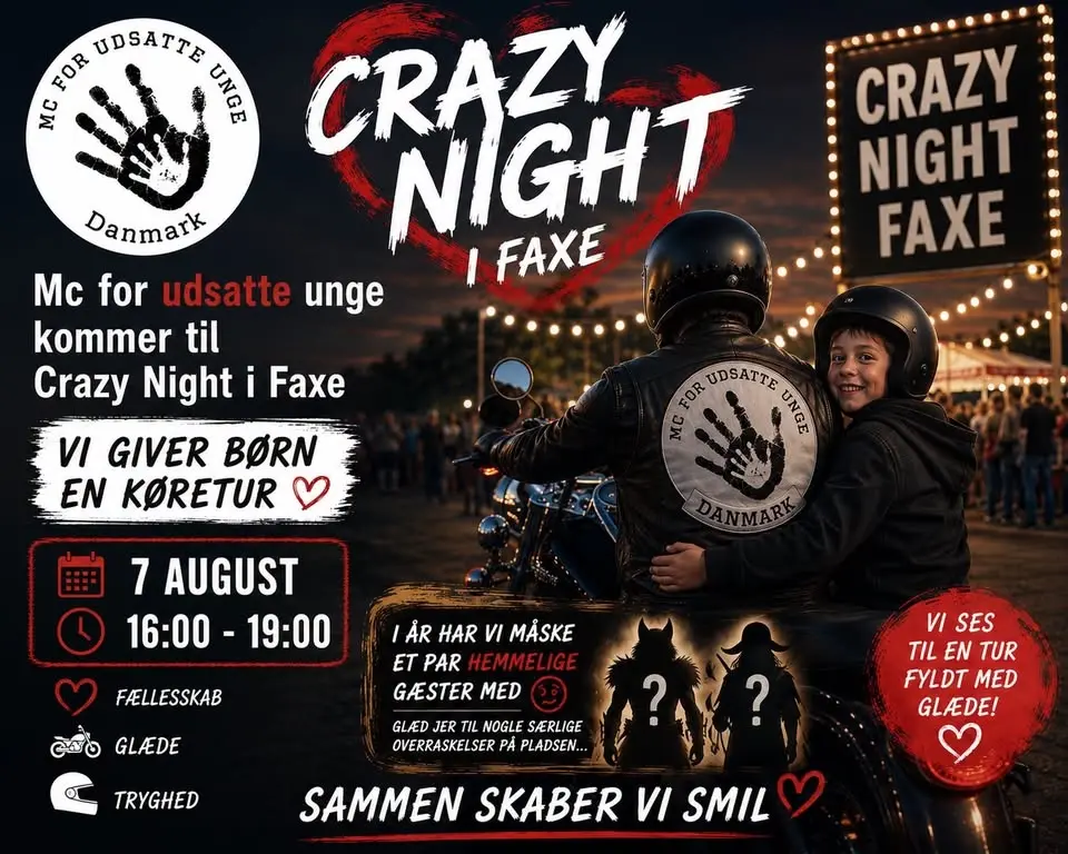 Køretur med børn i Faxe 🎉🥳
