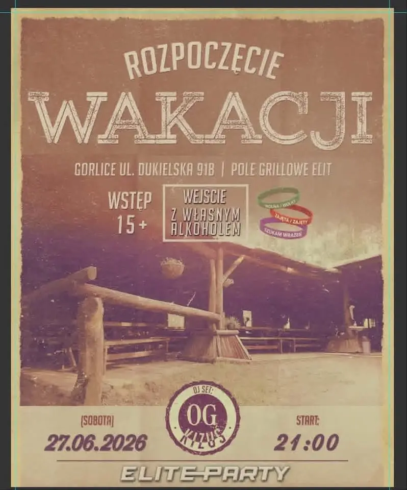 ☀️🌴 ROZPOCZĘCIE WAKACJI – SINGLE PARTY W PLENERZE 🌴☀️