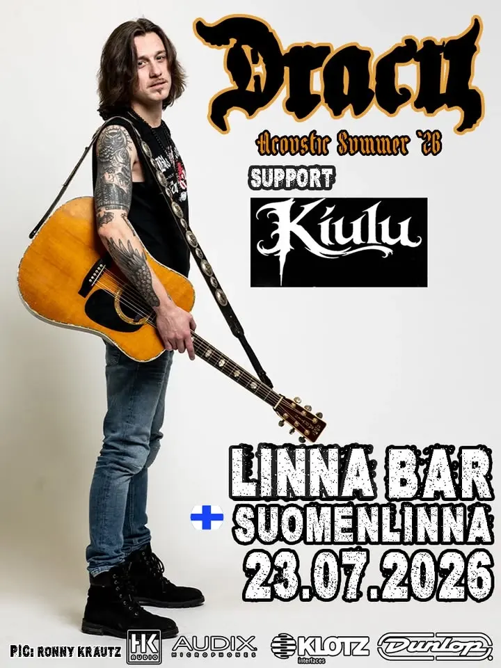 DRACU Live - Linna Bar, Suomenlinna (Support: Kiulu)