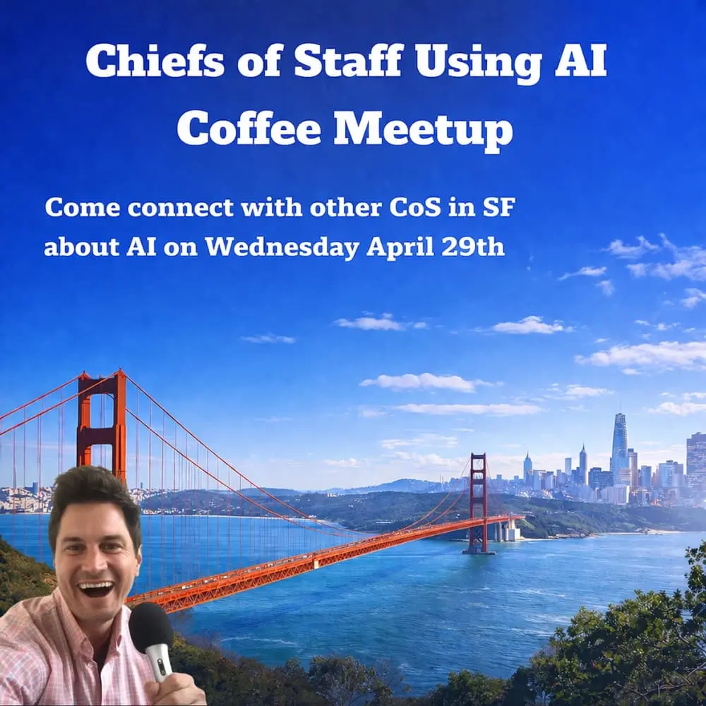 Chiefs of Staff Using AI (Wed Apr 29)