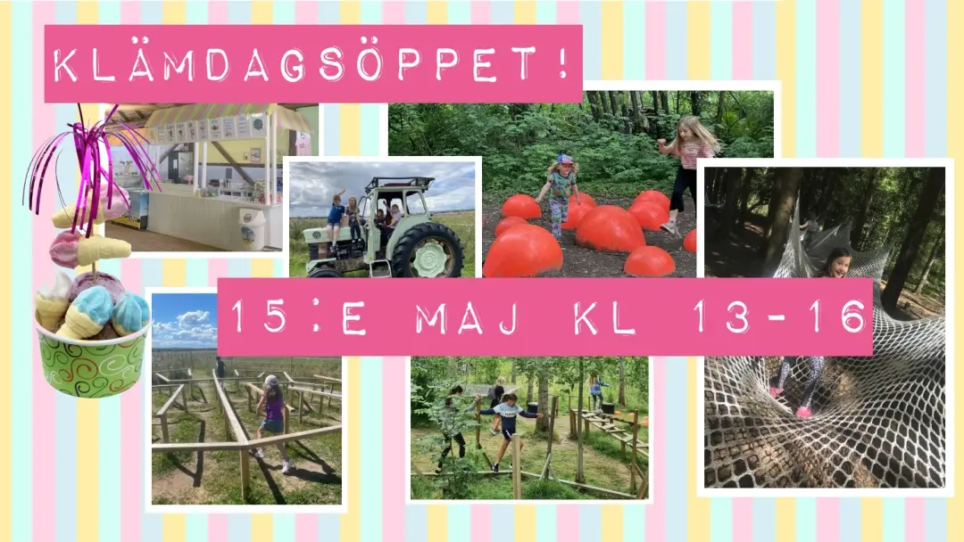 Klämdagsöppet på Lustiga Landet!