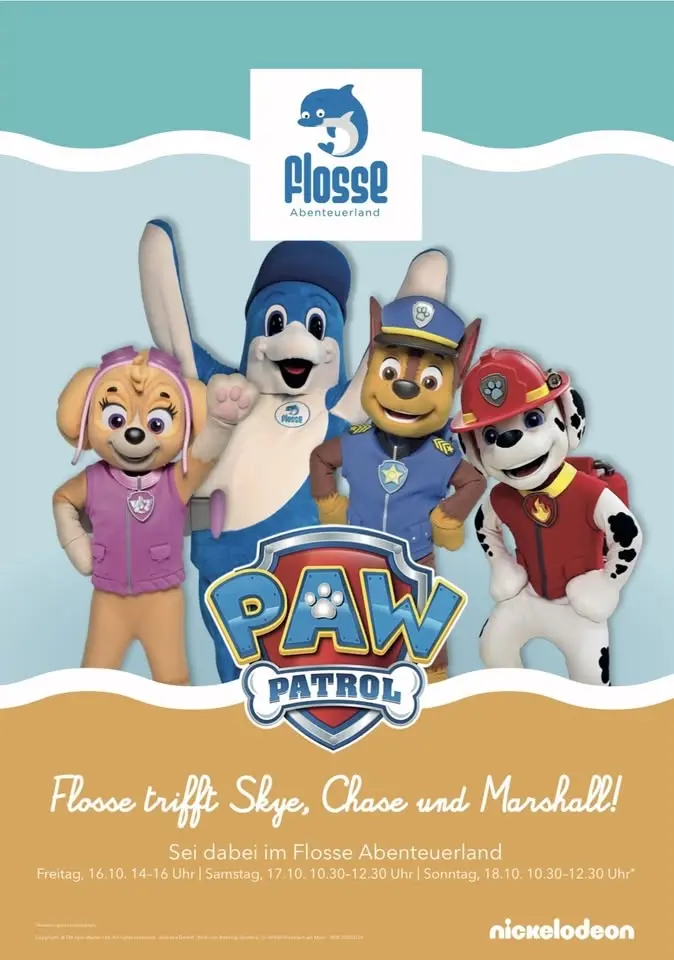 Flosse trifft Skye, Chase und Marshall!