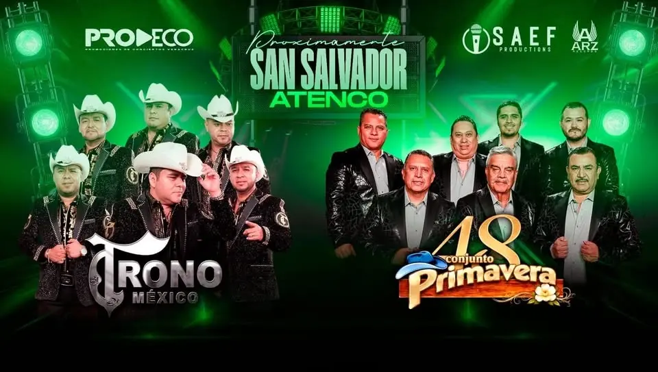 @Conjunto primavera y el trono de México en atenco