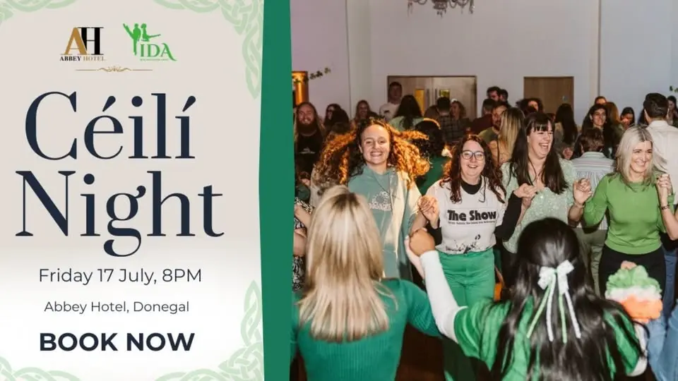 Summer Céilí Night at the Abbey Hotel, Donegal