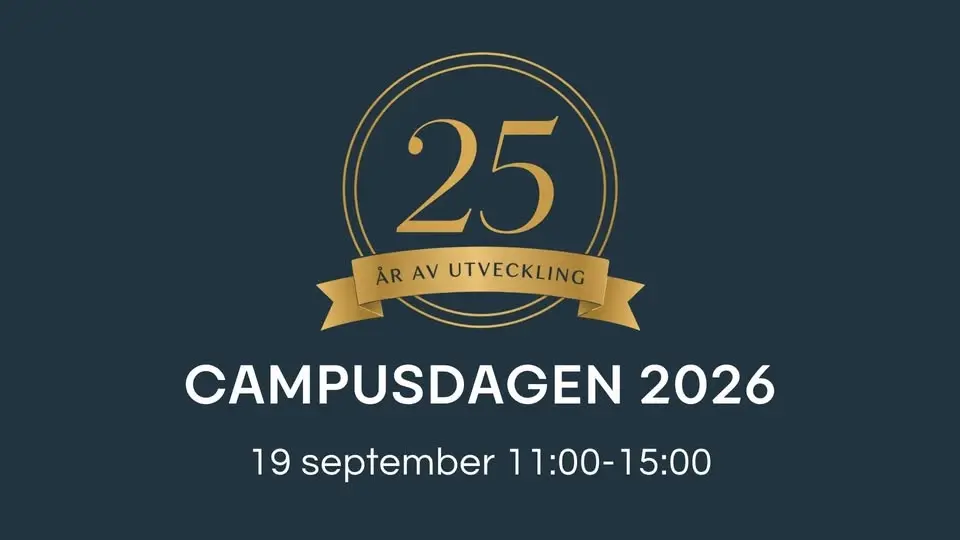 Campusdagen - fira 25 år av utveckling