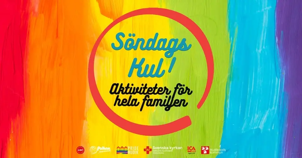 Söndagskul med Regnbågstema