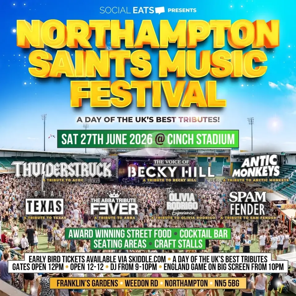 Northampton Saints Music Festival 2026 