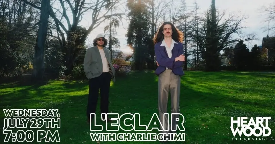 L'Eclair with Charlie Chimi live at Heartwood Soundstage
