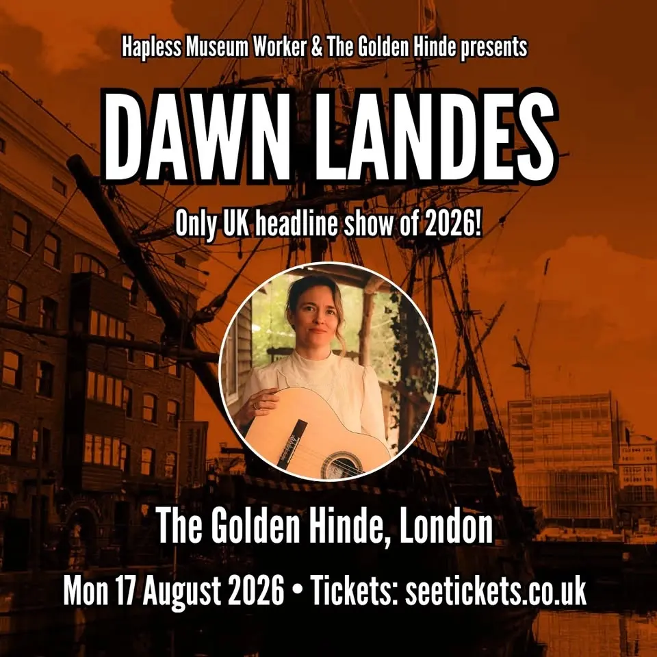 Dawn Landes live on The Golden Hinde