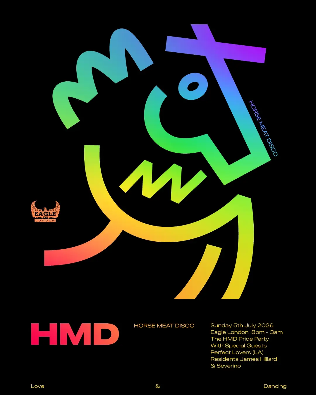 Horse Meat Disco PRIDE Party at Eagle London