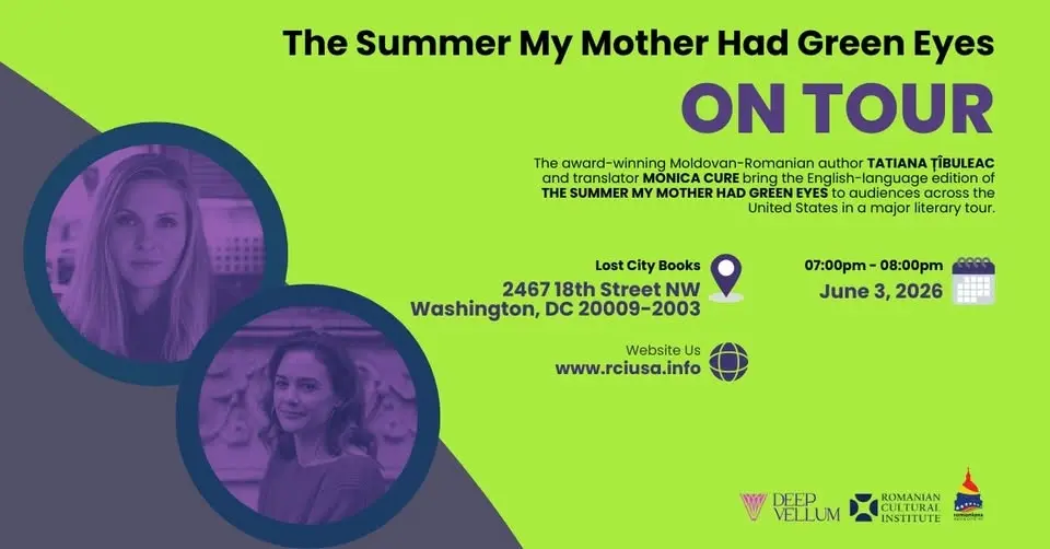 Tatiana Țîbuleac: "The Summer My Mother Had Green Eyes" North American Tour