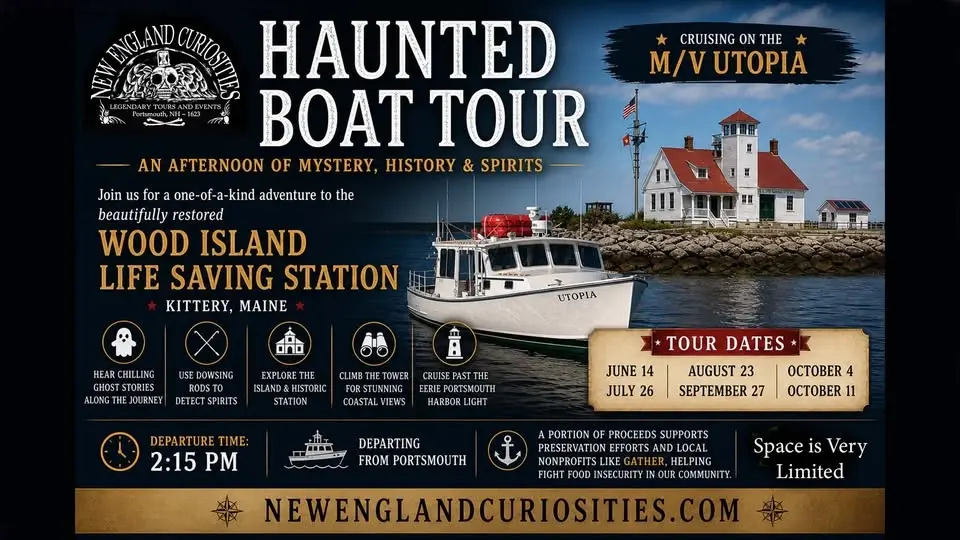 Haunted Boat Tour - Wood Island Lifesaving Station