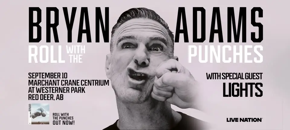Bryan Adams at Westerner Park
