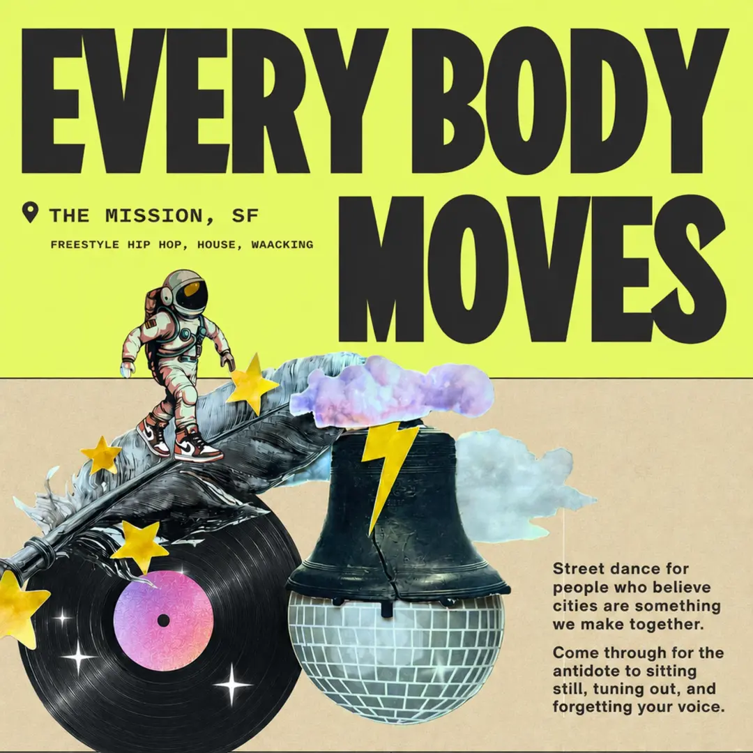 Every Body Moves (Street dance class + DJ party)
