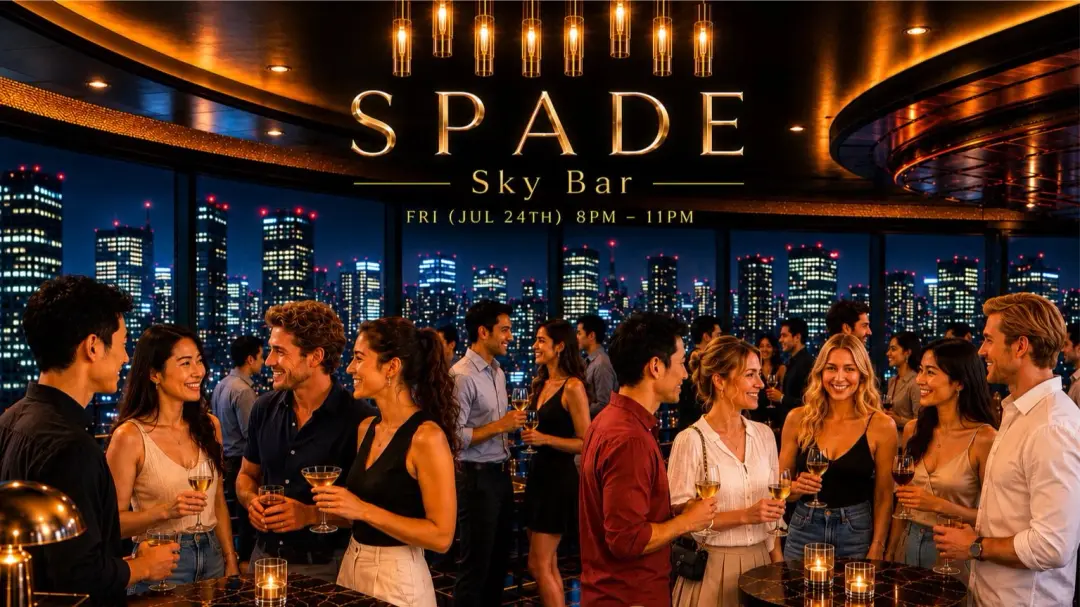 🥂 Ladies FREE Entry 🥂 : 🌆 Epic 41st Floor Sky Bar @ Spade 🌆 