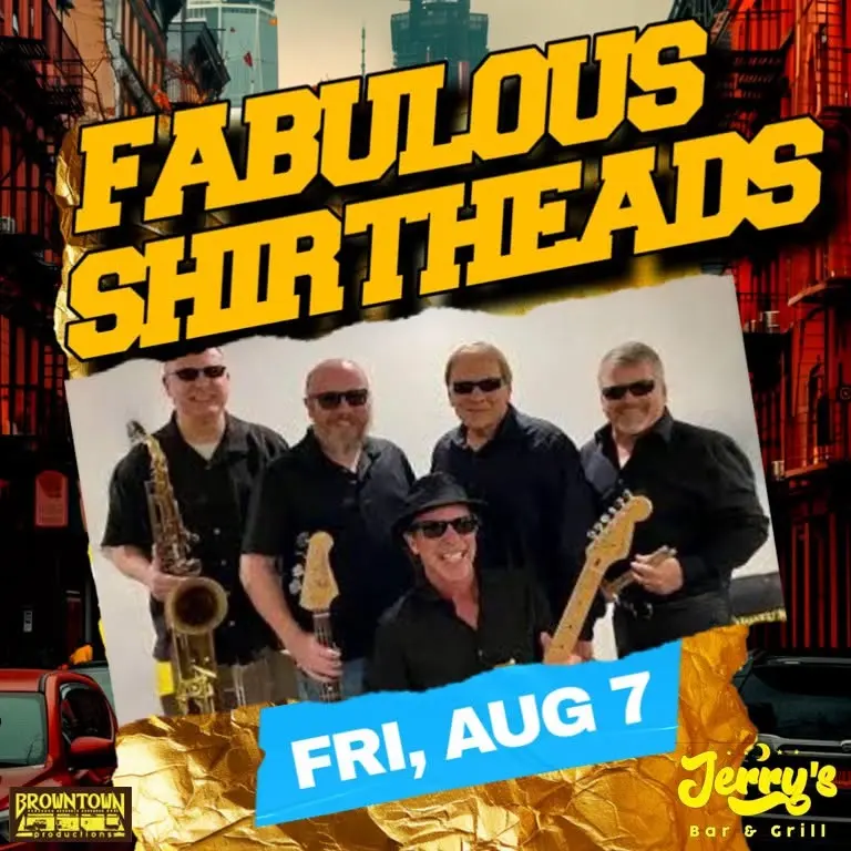 Fabulous Shirtheads at Jerry’s Bar & Grill