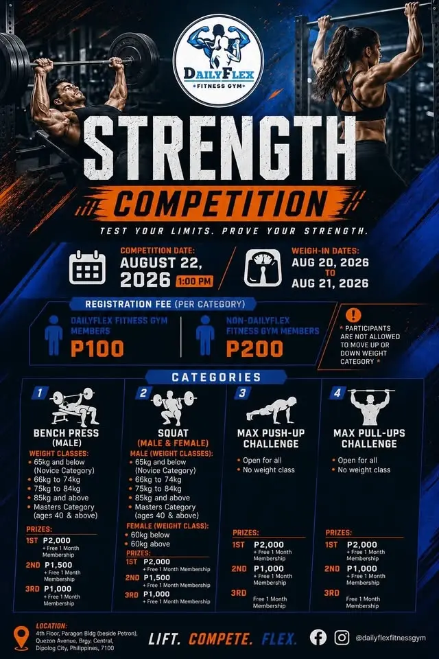 DailyFlex Strength Competition