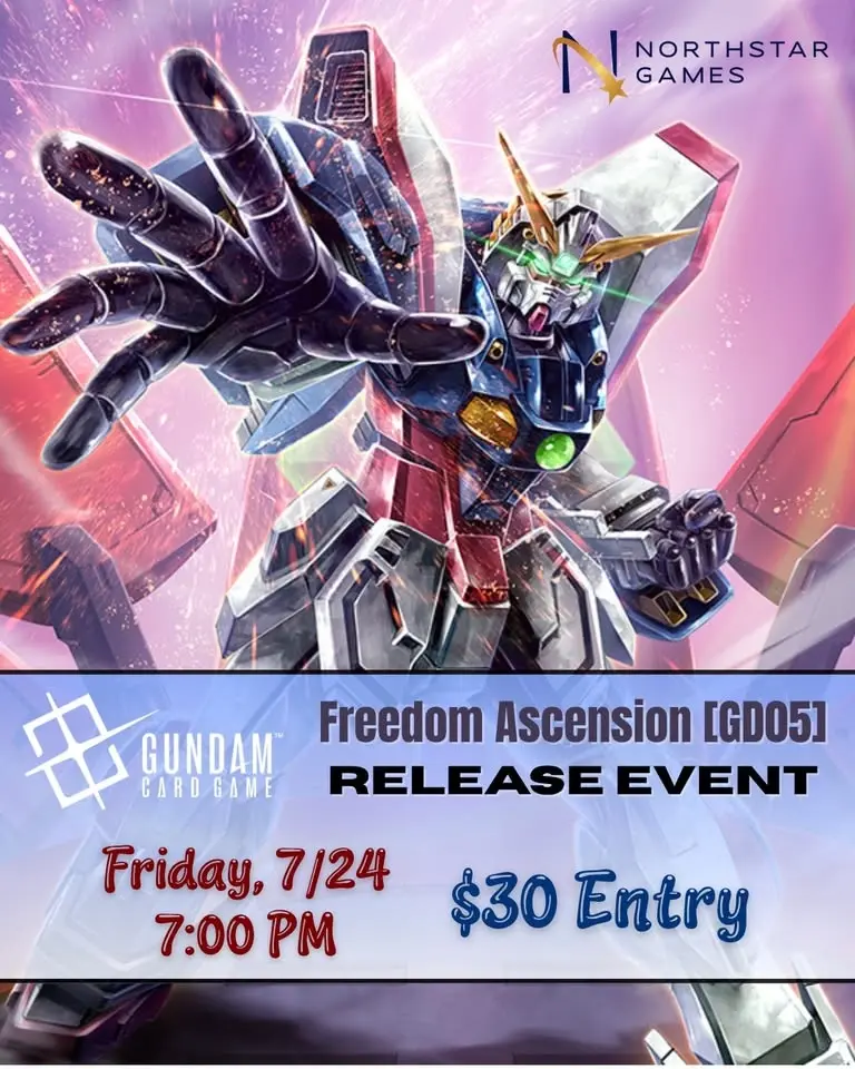 Gundam TCG – Freedom Ascension [GD05] RELEASE
