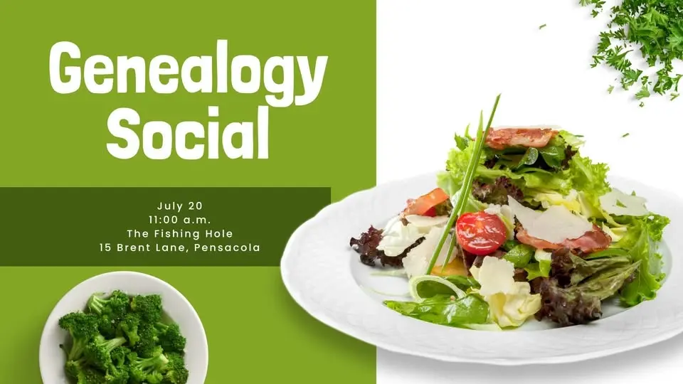 Genealogy Social at The Fishing Hole