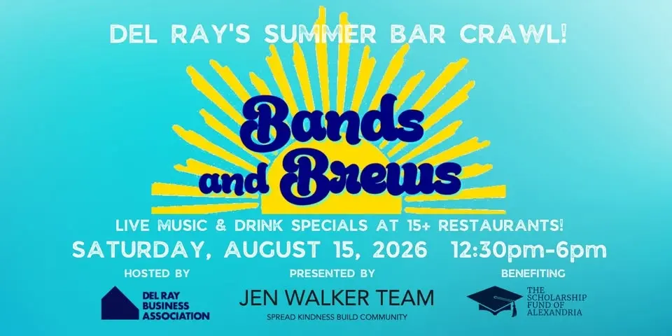 6th Annual Bands & Brews: Del Ray's Summer Bar Crawl