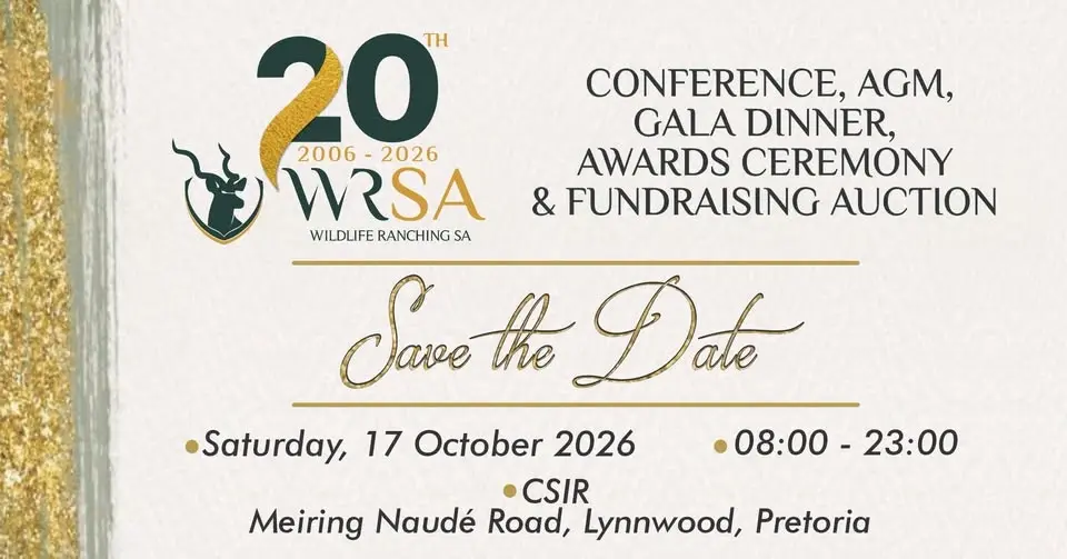 WRSA Conference, AGM, Gala Dinner, Awards Ceremony&Fundraising Auction