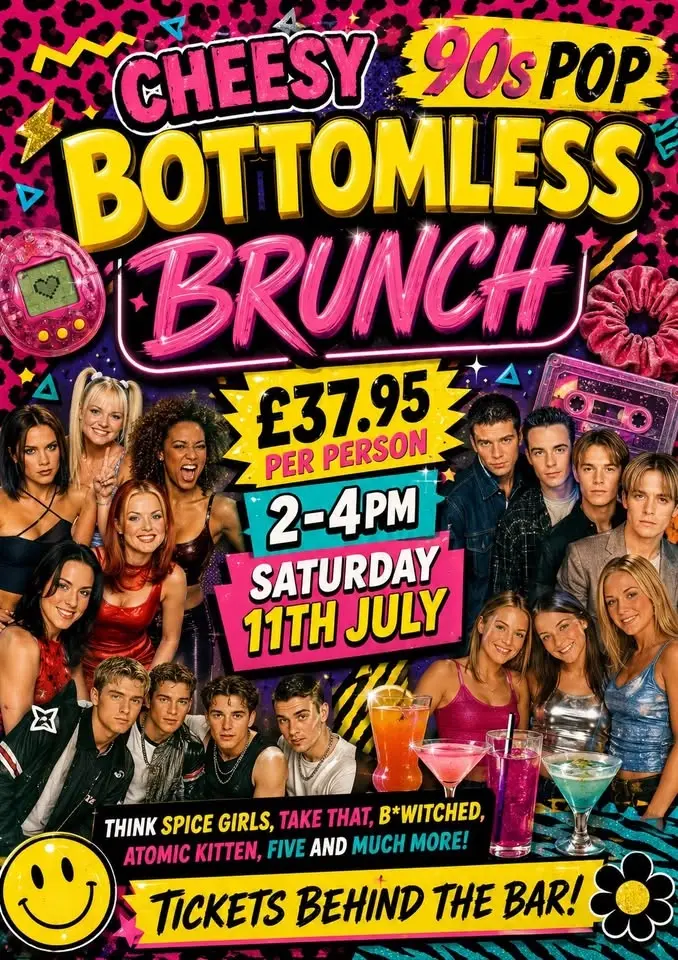 90s Bottomless Brunch 