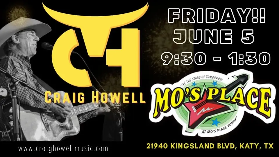 Craig Howell at Mo's Place Katy