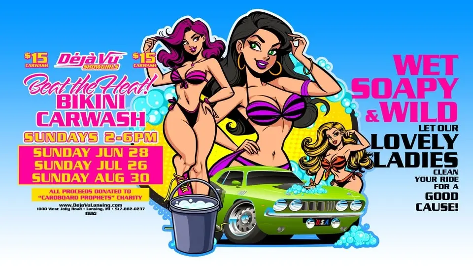 Beat the Heat Bikini Car Wash