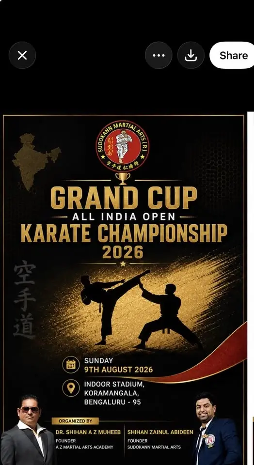 Grand cup (All India open karate championship)