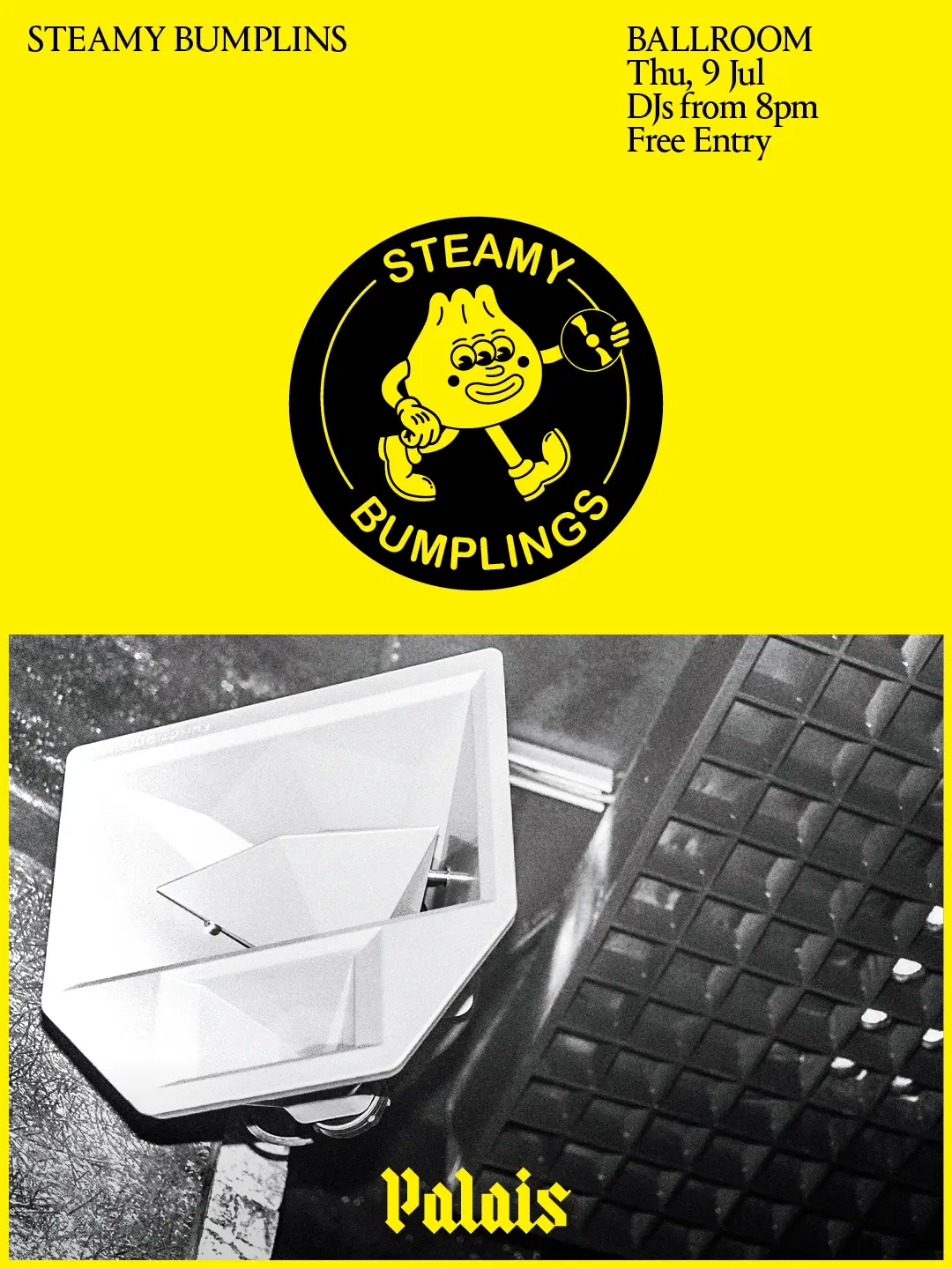Ballroom at Palais: Steamy Bumplings