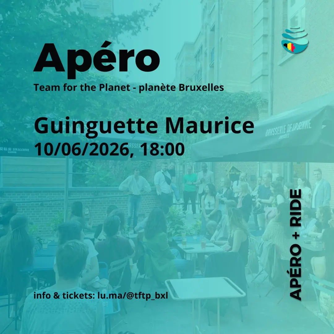 Apéro + promenade en vélo 🍻 (Planète Bruxelles)